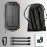 WASTDE Solar Power Bank 26800mAh