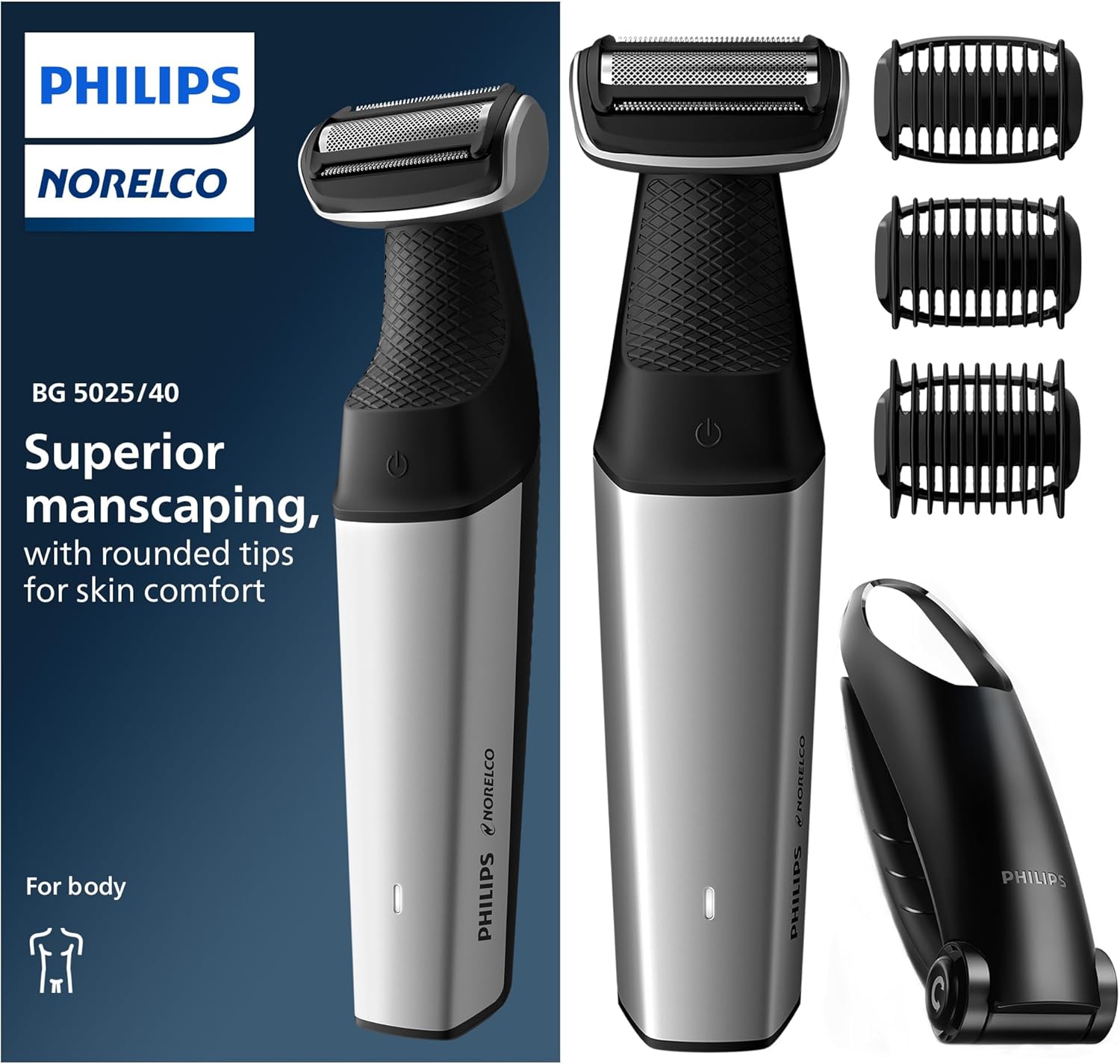 ماكينة حلاقه Philips Norelco Bodygroom Series 5000 2 Philips Norelco Bodygroom Series 5000