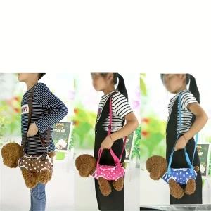 حقيبة حمل للقطط والكلاب الصغيرة بتصميم خفيف وقابل للطي، مع حزام قابل للتعديل، رفيقك العملي في السفر والنزهات 3 04ed91b3174d2d118634beb32c8613be