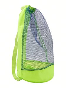 حقيبة شاطئ بوليستر شبكية بحجم كبير جدًا، مقاومة للرمل وسريعة الجفاف، مع حزام مريح قابل للتعديل 4 1742626185016c9b6fb5a5a0763195f7994a7a10bc