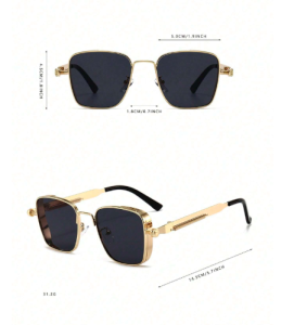 نظارات مستطيلة إطار معدني مع عدسات عاكسة. 4 2025 05 12 12 45 29 Window