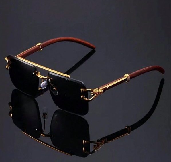 نضارة شمس باطار بطبعة جلد الفهد