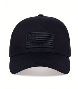 2025 05 19 13 39 42 قبعة بيسبول للرجال مطرزة بعلم الولايات المتحدة الأمريكية قابلة للتعديل لحماية من
