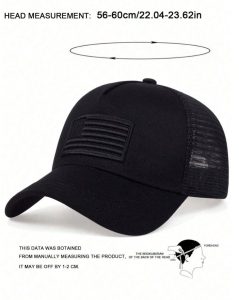 2025 05 19 13 39 54 قبعة بيسبول للرجال مطرزة بعلم الولايات المتحدة الأمريكية قابلة للتعديل لحماية من