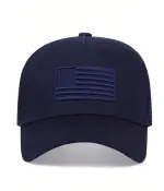 كاب بيسبول رجالي شبك مطرزة بعلم الولايات المتحدة - الصورة 14