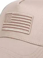 كاب بيسبول رجالي شبك مطرزة بعلم الولايات المتحدة - الصورة 20