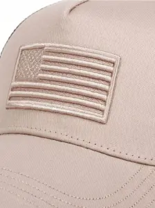 كاب بيسبول رجالي شبك مطرزة بعلم الولايات المتحدة 20 2025 05 19 13 42 01 قبعة بيسبول للرجال مطرزة بعلم الولايات المتحدة الأمريكية قابلة للتعديل لحماية من