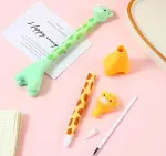 2 قطعة، أقلام جل جميلة على شكل زرافة - الصورة 2