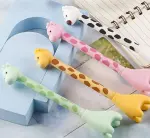 2 قطعة، أقلام جل جميلة على شكل زرافة