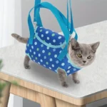 حقيبة ظهر خفيفة وآمنة لحمل الكلاب والقطط الصغيرة أثناء التنقل