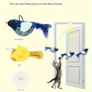 لعبة طائر تفاعلية بصوت للقطط، بدون شحن، ممتعة وآمنة 3 35afd106 d147 43a1 a9ae a1ea37d1b238 800x800