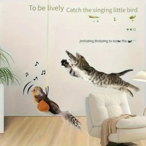 لعبة طائر تفاعلية بصوت للقطط، بدون شحن، ممتعة وآمنة 2 5d08b99c 1dc2 41f0 95f2 44c3e010d885 800x800