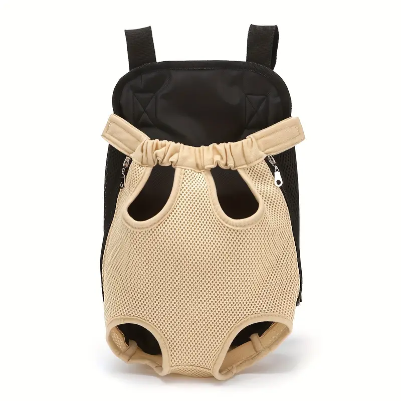 حقيبة ظهر لحمل الحيوانات الأليفة شبكية قابلة للتنفس، حقيبة سفر محمولة للحيوانات الأليفة، حقيبة ظهر مريحة للكلاب حقيبة ظهر للحيوانات الأليفة – تصميم عملي لتنقل مريح