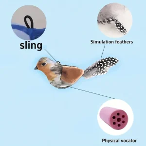 لعبة طائر تفاعلية بصوت للقطط، بدون شحن، ممتعة وآمنة 5 7214d835 602f 45c3 ba71 fa5dfce3a78f