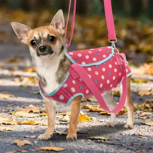 حقيبة حمل للقطط والكلاب الصغيرة بتصميم خفيف وقابل للطي، مع حزام قابل للتعديل، رفيقك العملي في السفر والنزهات 9 8277c273bc676a441dcb8d8fe316e8a1