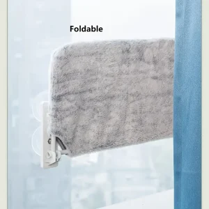 سرير نافذة للقطط الداخلية بدون سلك مع 4 أكواب شفط وتركيب بالمرساة/البراغي، تصميم متين وقابل للطي بتثبيت مزدوج، حشوة من ألياف البوليستر، سرير مريح للحيوانات الأليفة 5 8357925c 8edb 47df b159 eb85a7f33601