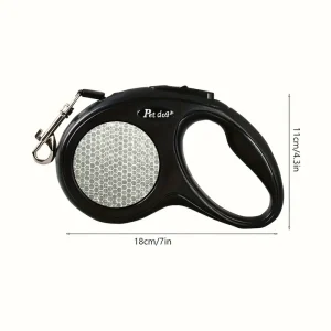 حبل كلب قابل للسحب بتصميم عاكس ومتين مصنوع من مادة ABS، مع مقبض مثالي للمشي وتدريب 1 a7b90dc1 84cc 4ca9 9e3e d534929da91d