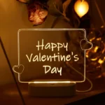 مصباح مزين على شكل قلب للكتابة – إضاءة USB ثلاثية الأبعاد مع قلم، هدية مثالية للمناسبات الرومانسية وديكور غرف النوم