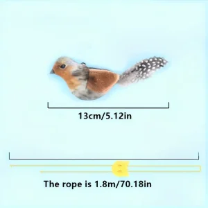 لعبة الطائر التفاعلي للقطط، تصميم واقعي وصوت طبيعي بدون بطاريات، لجميع سلالات القطط 1 e345a3c3 e46a 47e4 8bce 831f75a37835