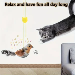 لعبة الطائر التفاعلي للقطط، تصميم واقعي وصوت طبيعي بدون بطاريات، لجميع سلالات القطط 8 eabde93f d5b3 4067 a442 0a20492e0c7e