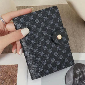 محفظة أنيقة بنمط الحجر مع إغلاق السناب - تصميم مدمج للنقود والهوية والضروريات، نمط بسيط عصري، هدية مثالية للنساء، الذكرى واليوم العشق، محفظة لطيفة