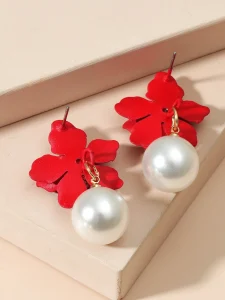 أقراط نسائية زهور متدلية أنيقة، هدية ناعمة لعيد الأم وعيد الحب، تتناسب مع الإطلالات الكاجوال والرسمية 3 1624447427821f11a7eb5cf363ee6aae1f29ff1a06