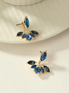 أقراط نسائية مزينة بأحجار الراين، تصميم عصري من سبائك الزنك لهدية مميزة، تضيف لمسة براقة تجذب الأنظار 3 16822208333430ebd6e0c96e499ac5669fd142a11f