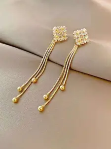 أقراط نسائية توبشايني الكورية المتدلية بتصميم الزهور الملونة وحجر الراين، لمسة أنثوية جذّابة لكل المناسبات 1 1686298559f0d2444845e193a0855b3571a7ec9937