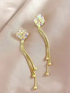 أقراط نسائية توبشايني الكورية المتدلية بتصميم الزهور الملونة وحجر الراين، لمسة أنثوية جذّابة لكل المناسبات 2 168629856735c2824c0e227b92d11e87a214a75d75