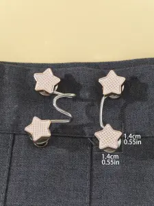 دبوس مشد خصر نسائي معدني قطعة واحدة،قابل للتعديل، مناسب للبنطلونات والتنانير، مثالي للاستخدام اليومي الكاجوال في الصيف، ويصلح كهدية للأصدقاء 5 16955270229246da260777437a5e319f4284fe8cb7