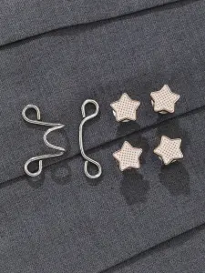 دبوس مشد خصر نسائي معدني قطعة واحدة،قابل للتعديل، مناسب للبنطلونات والتنانير، مثالي للاستخدام اليومي الكاجوال في الصيف، ويصلح كهدية للأصدقاء 3 16955270346cfa0f6b1d137b7b71d7218376ea171e