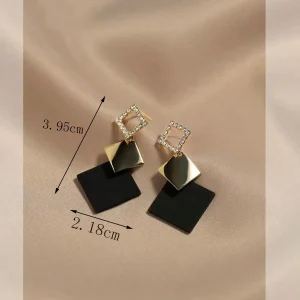 أقراط طويلة نسائية بتصميم ماسي فاخر، لمسة موضة كورية للهدايا واللبس اليومي، تناسب مختلف المناسبات 1 17016998692a7c4ef69773b8f35e5909c12fd13005