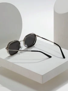 نظارات شمسية بإطار معدني سميك وتصميم هندسي، حماية وأناقة لكل المناسبات 2 1708669761c1c064234ff24dce84af28339d137c75