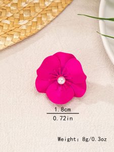 خاتم نسائي لؤلؤ وزهرة بتصميم هندسي أنيق، إكسسوار نسائي مميز لهدايا عيد الأم أو الحب 1 171766061443352f782f74022e4822745b12df45d9