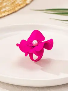 خاتم نسائي لؤلؤ وزهرة بتصميم هندسي أنيق، إكسسوار نسائي مميز لهدايا عيد الأم أو الحب 2 1717660614acb892e4f9ad44328b9d2cb2905a9715