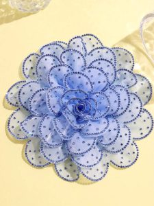 بروش زهرة ثلاثي الأبعاد فاخر بفصوص لامعة، إكسسوار كبير للمناسبات والفساتين وحقائب اليد 11 17199084768b514915707f1be8c560fe6eb53b1318