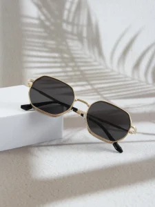 نظارات شمسية بإطار معدني سميك وتصميم هندسي، حماية وأناقة لكل المناسبات 5 1741419678c2a54506eaa6b3ce55db88604e83b7db