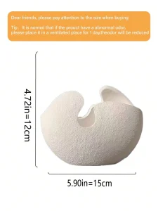 مزهرية سيراميك يدوية بلمسة عصرية بسيطة – قطعة ديكور مركزية أنيقة للطاولة 5 1743152371cdd6ef24677af510bba80a1f78f278a5