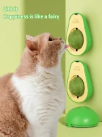 كره النعناع علي شكل افوكادو , العاب التسنين للحيوانات الاليفه