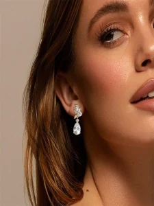 أقراط زفاف نسائية ناعمة بزركونيا على شكل قطرة ماء، لمسة رومانسية للعروس، تناسب فساتين الزفاف الكلاسيكية والعصرية 1 174499305935cf7ce5888f1e90b407cb2da31e1ceb