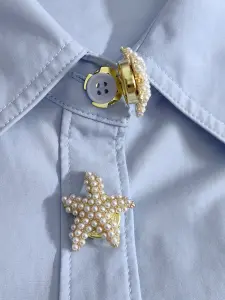 أزرار كليب-أون بتصميم نجم البحر وزهرة، مثالية لمناسبات الزفاف والملابس الفاخرة والمناسبات الرسمية 1 17477609493ca840e05f79d396e4e45b183bc2f4d6