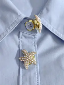 أزرار كليب-أون بتصميم نجم البحر وزهرة، مثالية لمناسبات الزفاف والملابس الفاخرة والمناسبات الرسمية 2 17477609495ea6ecbff476d9b763330a78d079d6fe