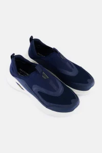 سكيتشيرز حذاء رياضي رجالي سهل الارتداء بتصميم قوس إنفينيتي فيناتور، أزرق داكن 2 196642719582 02