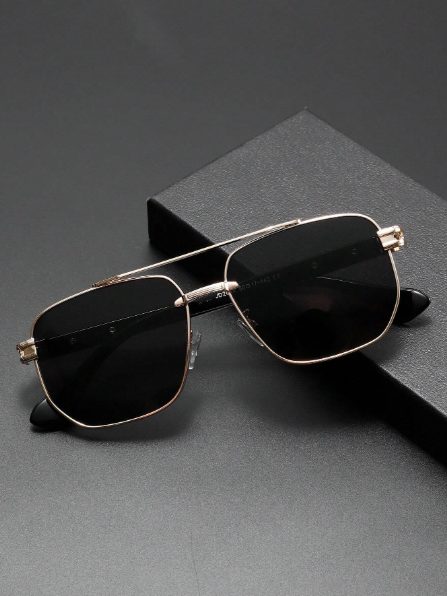 2025 06 23 13 04 06 2pcs 1pc Retro Metal Frame Classic Large Fashion Fashion Glasses For Men For Sum