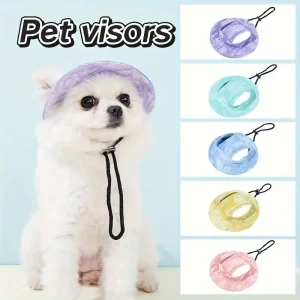 قبعة صيفية للحيوانات الأليفة لحماية الرأس من الشمس، بتصميم انيق وألوان متعددة، مناسبة للنزهات والأنشطة الخارجية 8 20989669 3883 4573 a6b6 96be1ab4dc0e