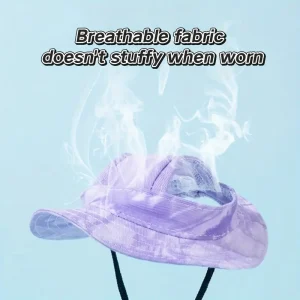 قبعة صيفية للحيوانات الأليفة لحماية الرأس من الشمس، بتصميم انيق وألوان متعددة، مناسبة للنزهات والأنشطة الخارجية 7 300f7fba 4880 4103 990d 5a89b0551234