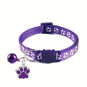 علامة تعريف الحيوانات الأليفة بتقنية نقش مخصص، بطوق قابل للتعديل مع جرس ونمط كرتوني من ألياف البوليستر 3 33ccb54a 688f 48e5 b098 41f618ab3afe