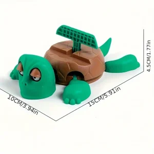 حامل هاتف على شكل سلحفاة، قاعدة أكواب ومزيلة للتوتر، مناسب لديكور المكتب 1 37e5a638 0f80 11f0 b8a1 0a580a632787