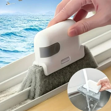 Portable Multi-Use Cleaning Brush for Windows and Kitchen with Hooks and Gap Tools – Holiday Gift Idea