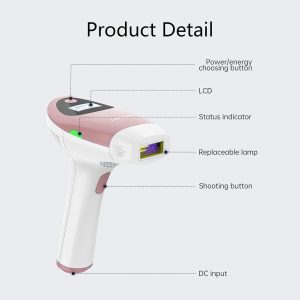 جهاز ازالة شعر الجسم ملاي T3 بتقنية IPL، استخدام جاف، 500000 ومضة - روز جولد 5 51ShWq2IbzL. AC SL1500